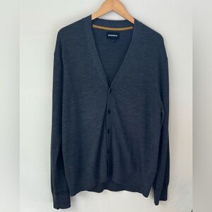 Bonobos Men's Dark Gray Cardigan